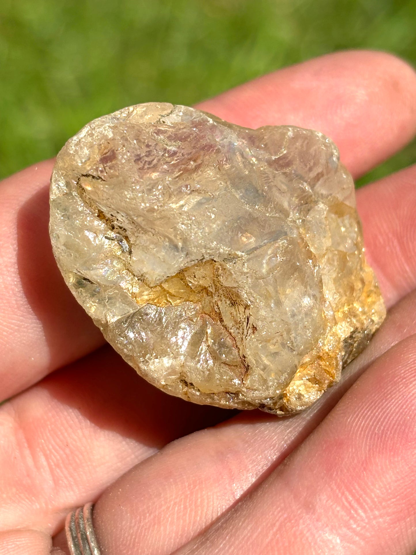 Natural Raw Vermont Quartz Crystal ~ Sourced in Brookfield VT