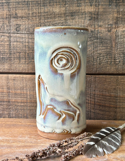 River Wolf Tall Boy Tumbler ~ 14 oz~ Birch Glaze