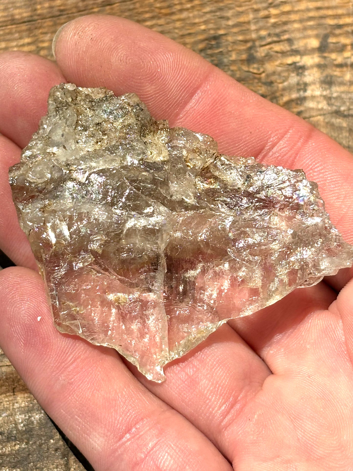 Natural Vermont Raw Quartz Crystal ~ Sourced in Brookfield VT