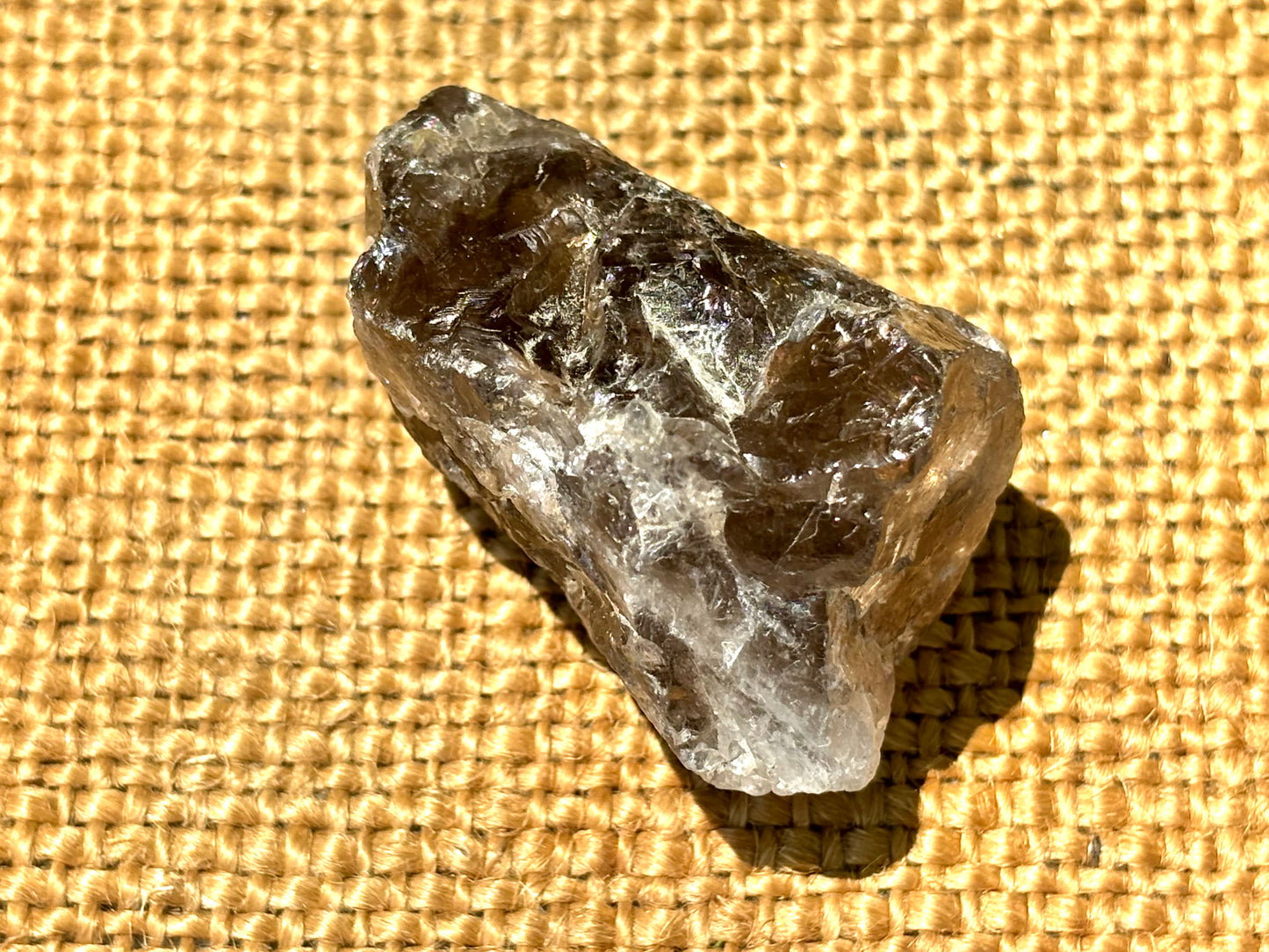 Natural Vermont Smokey Quartz Crystal ~ Sourced in Brookfield VT