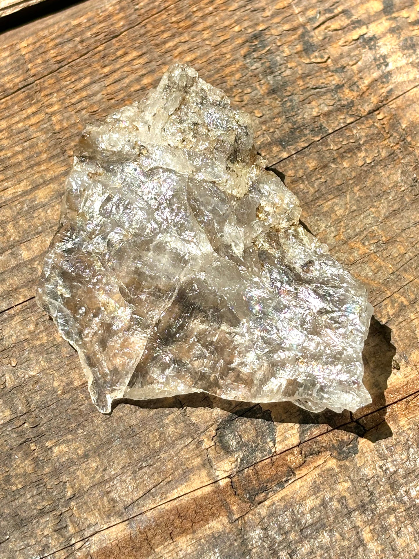 Natural Vermont Raw Quartz Crystal ~ Sourced in Brookfield VT