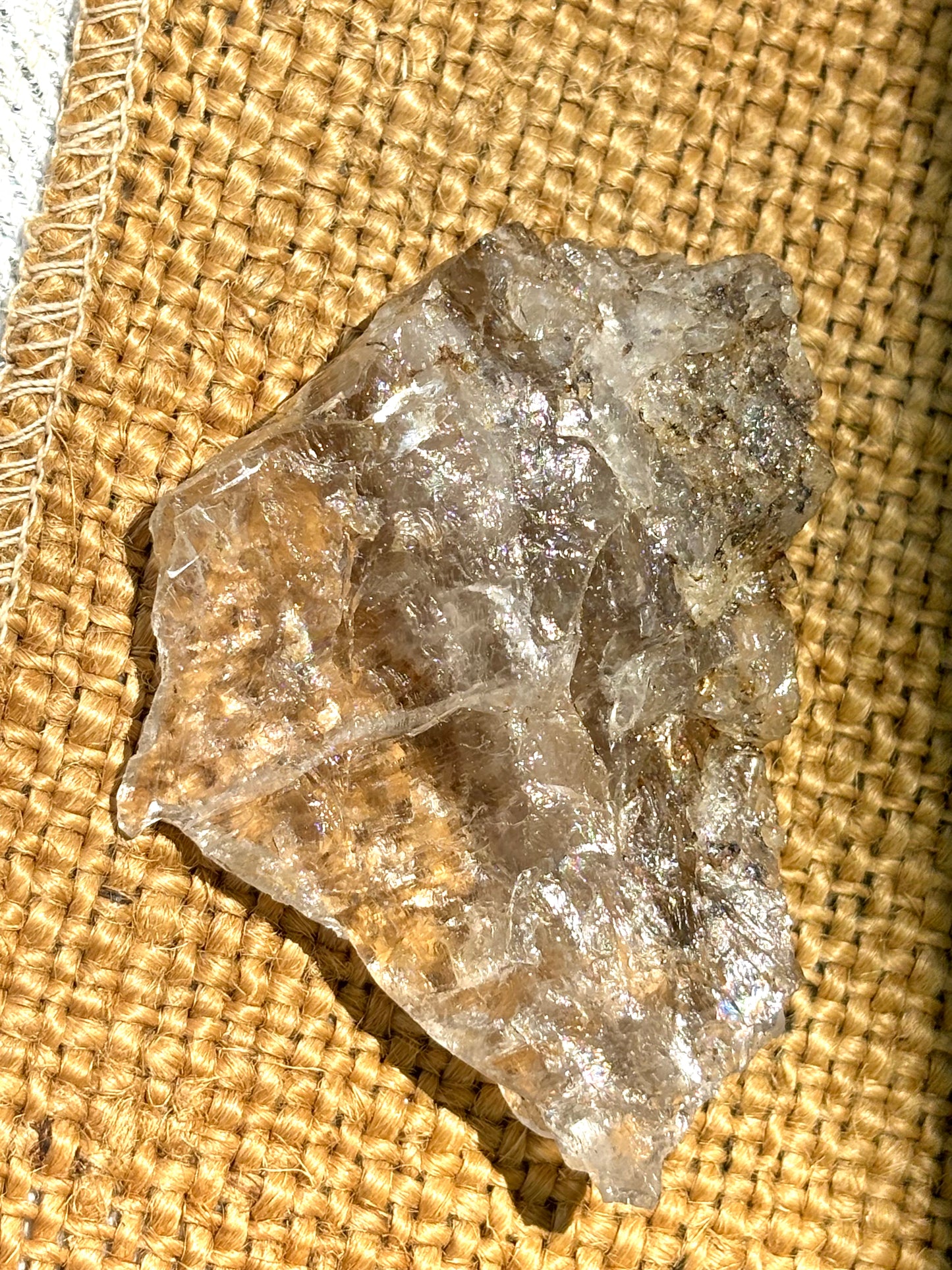 Natural Vermont Raw Quartz Crystal ~ Sourced in Brookfield VT