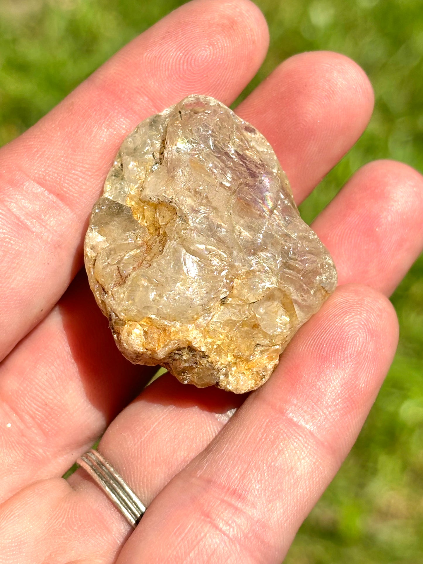 Natural Raw Vermont Quartz Crystal ~ Sourced in Brookfield VT