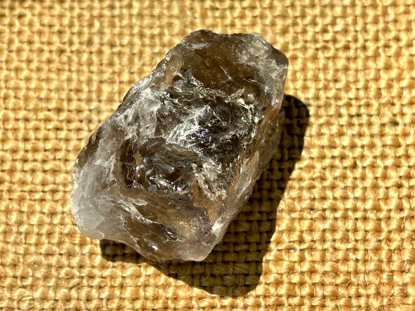 Natural Vermont Smokey Quartz Crystal ~ Sourced in Brookfield VT