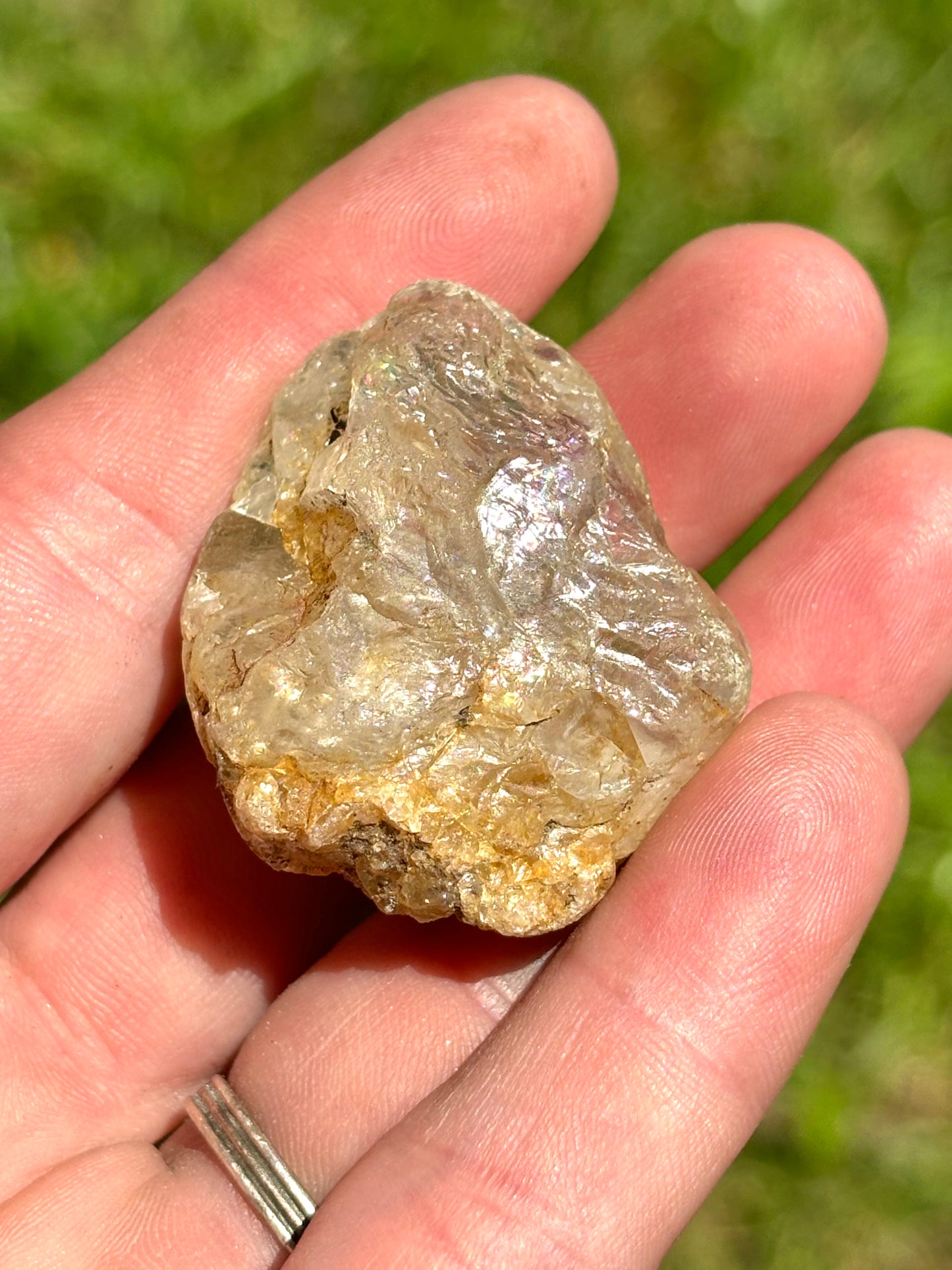 Natural Raw Vermont Quartz Crystal ~ Sourced in Brookfield VT