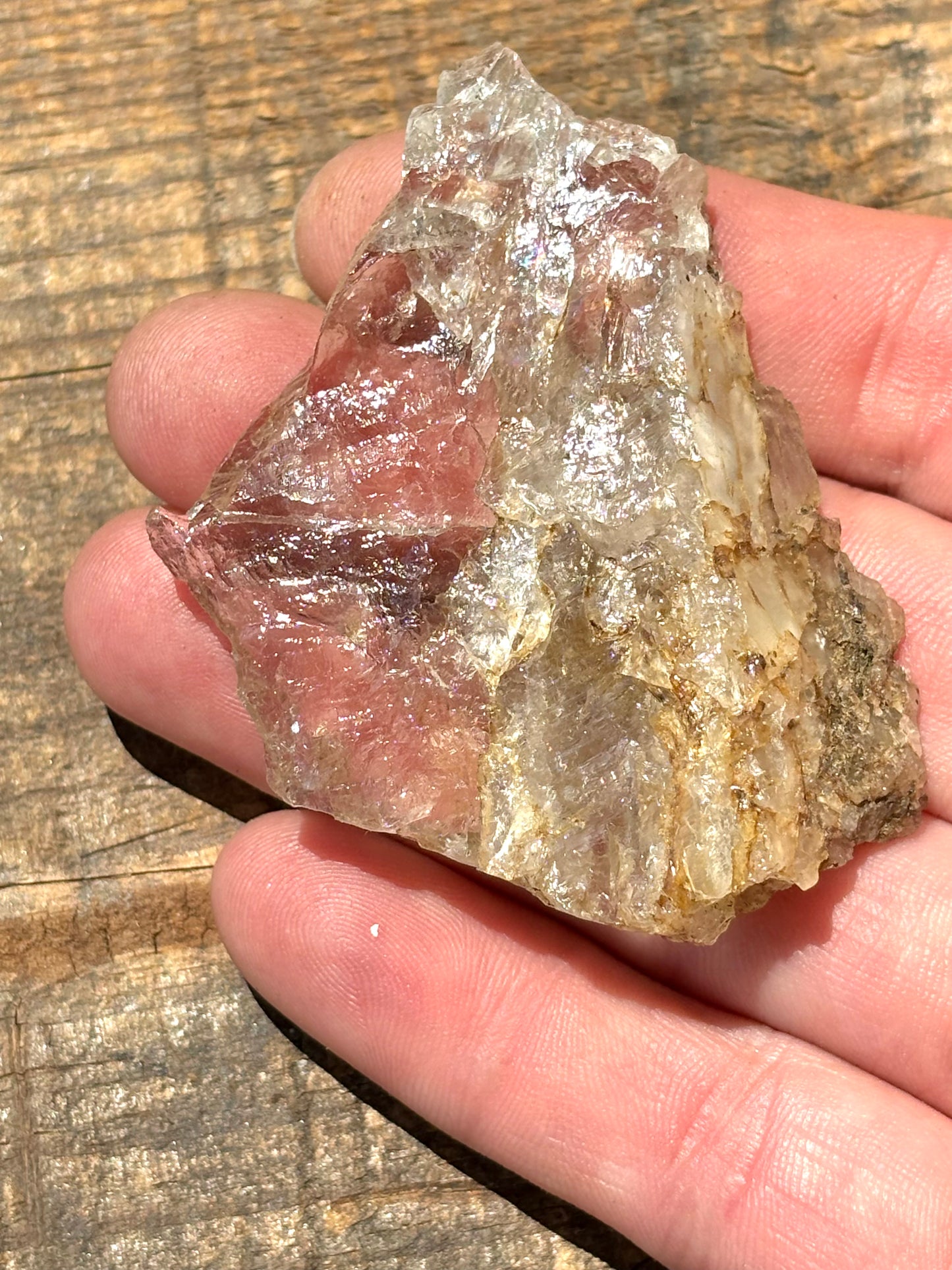 Natural Vermont Raw Quartz Crystal ~ Sourced in Brookfield VT