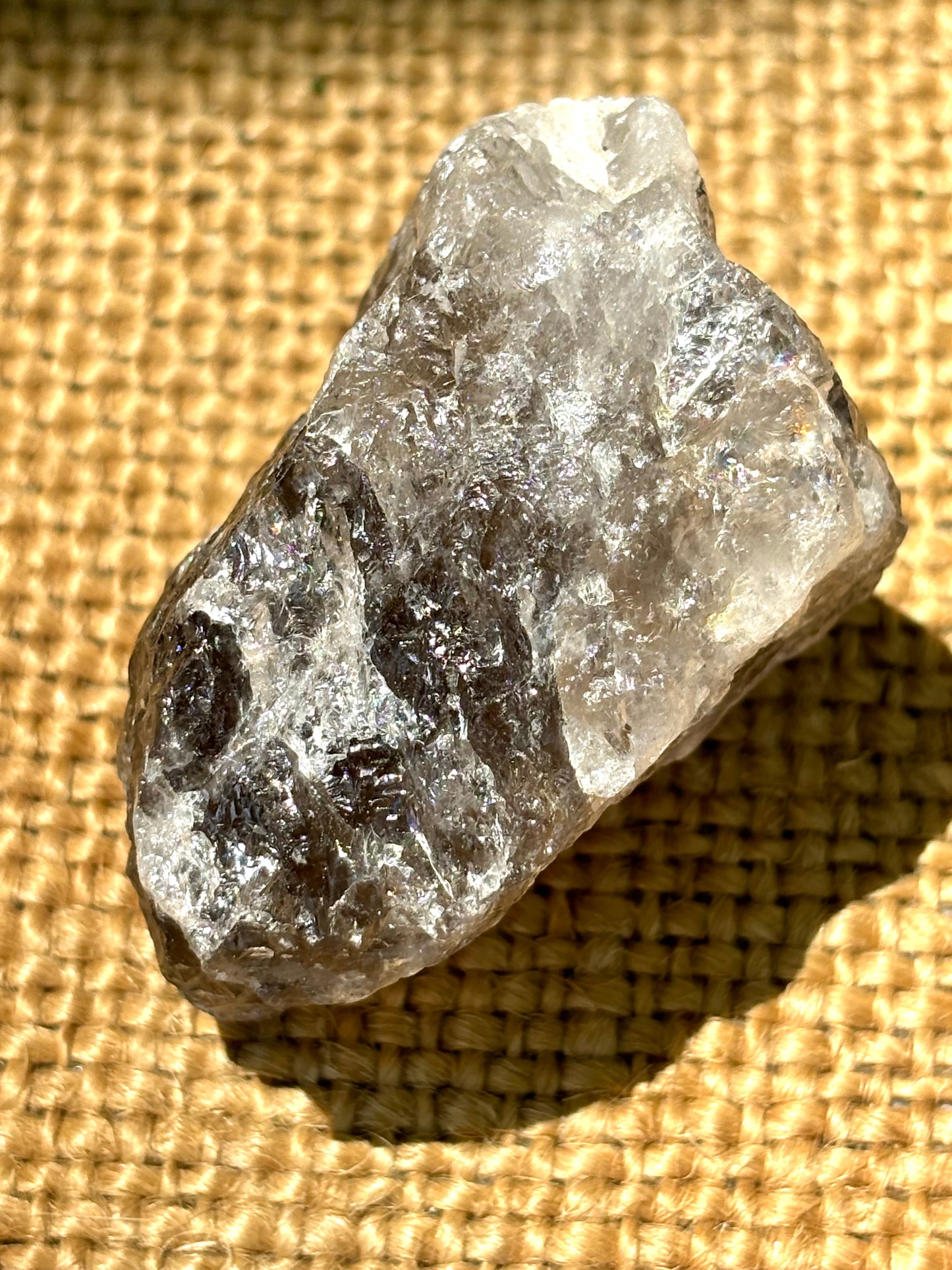 Natural Vermont Smokey Quartz Crystal ~ Sourced in Brookfield VT