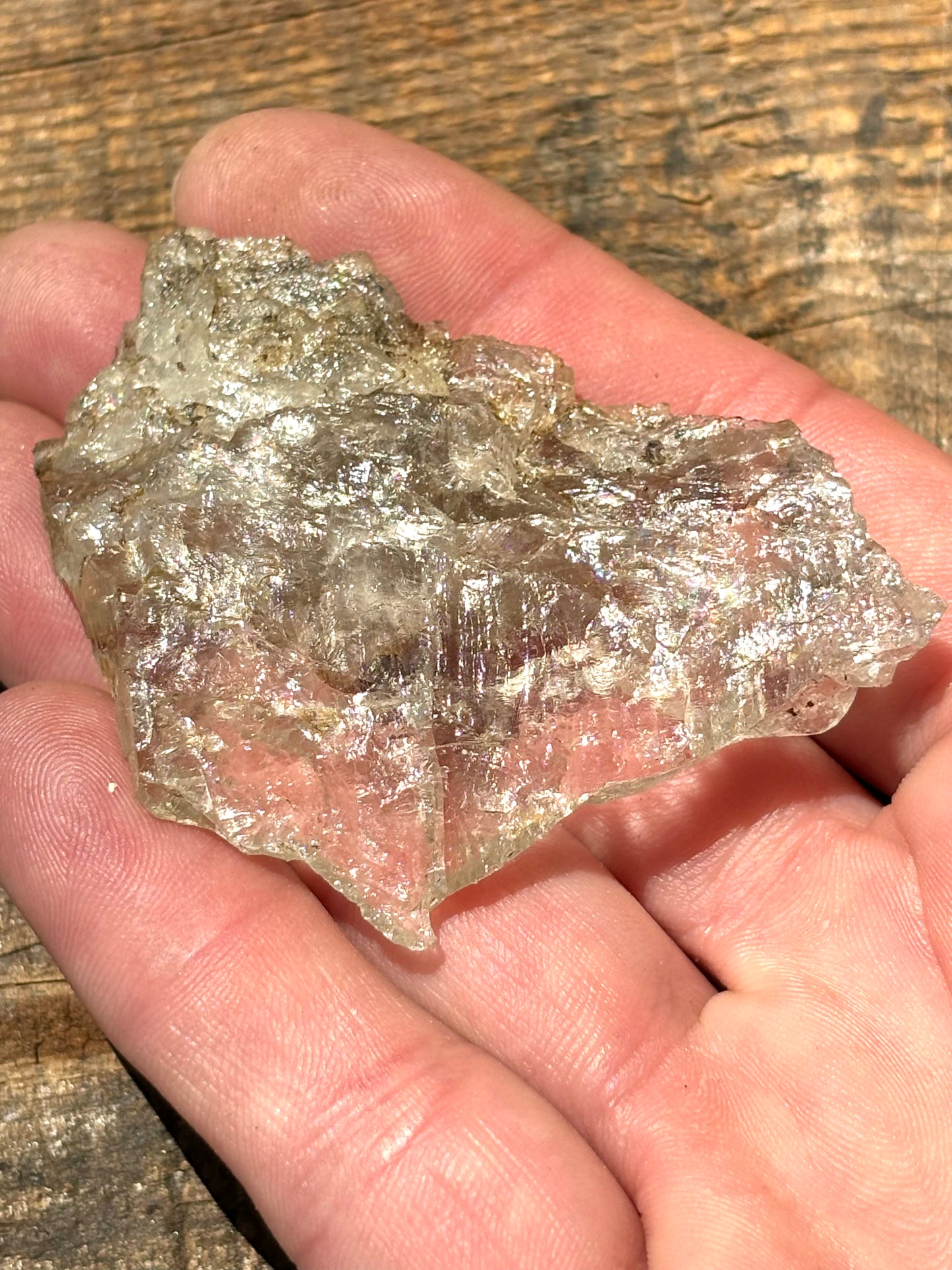 Natural Vermont Raw Quartz Crystal ~ Sourced in Brookfield VT