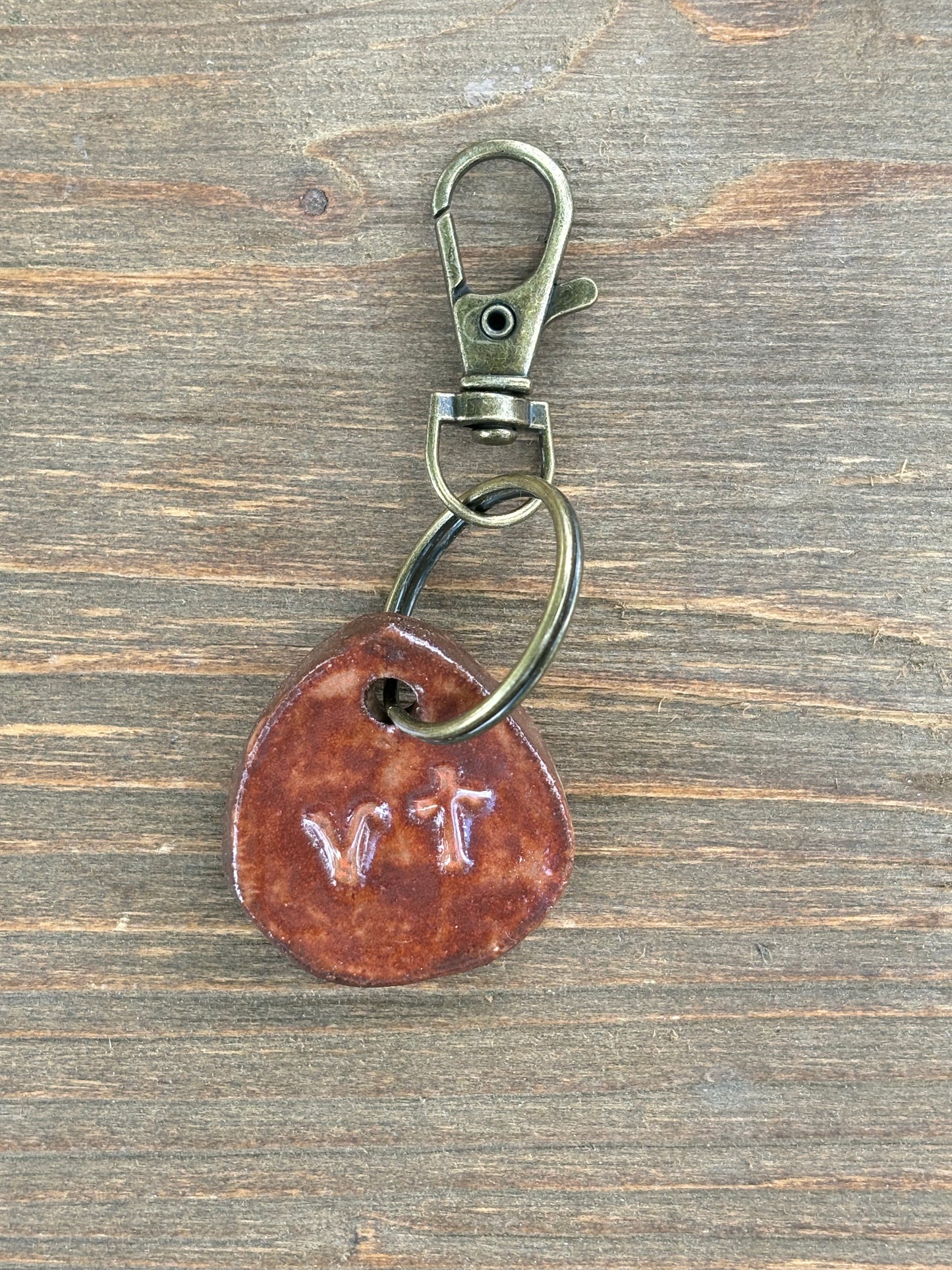 VT Bag Tag/ Keychain Bling