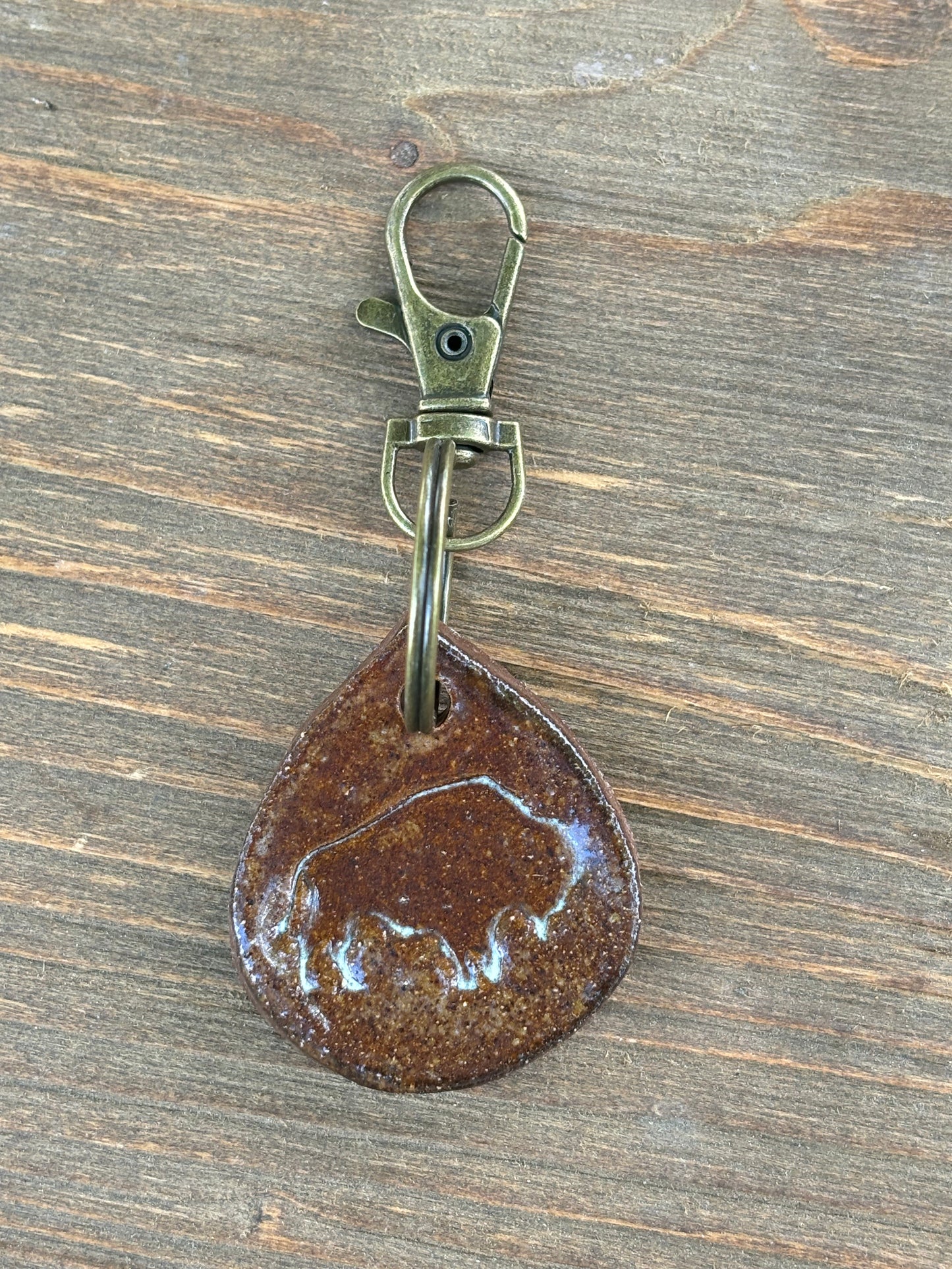 Wild Buffalo Bag Tag/ Keychain Bling